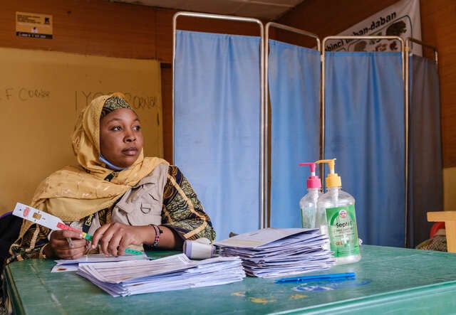 Portrait of Maryam Umar Ali, 34.
